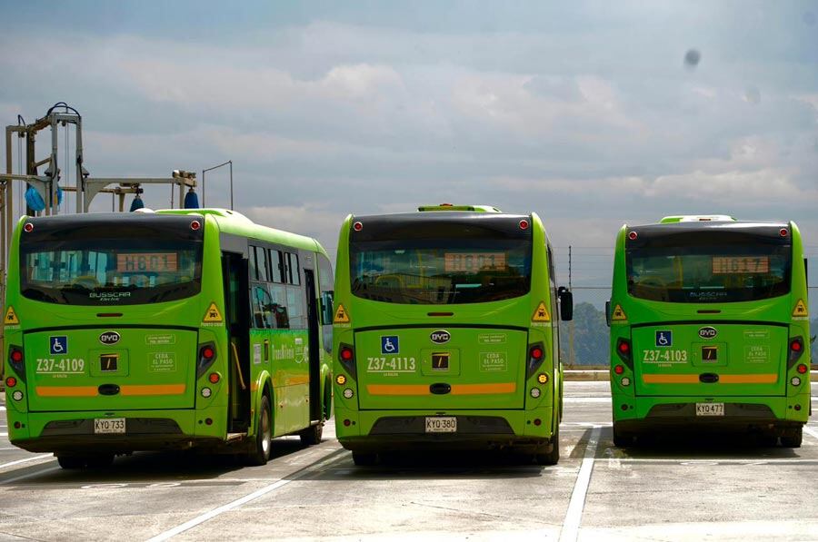 La integración del transporte colectivo urbano a la plataforma de San Mateo permitirá una mejor conexión entre diferentes modos de transporte público en Soacha - crédito Ministerio de Transporte