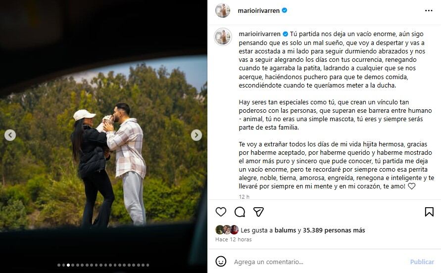 Mario Irivarren y Onelia Molina anuncian dolorosa pérdida: “Siempre en nuestro corazón”