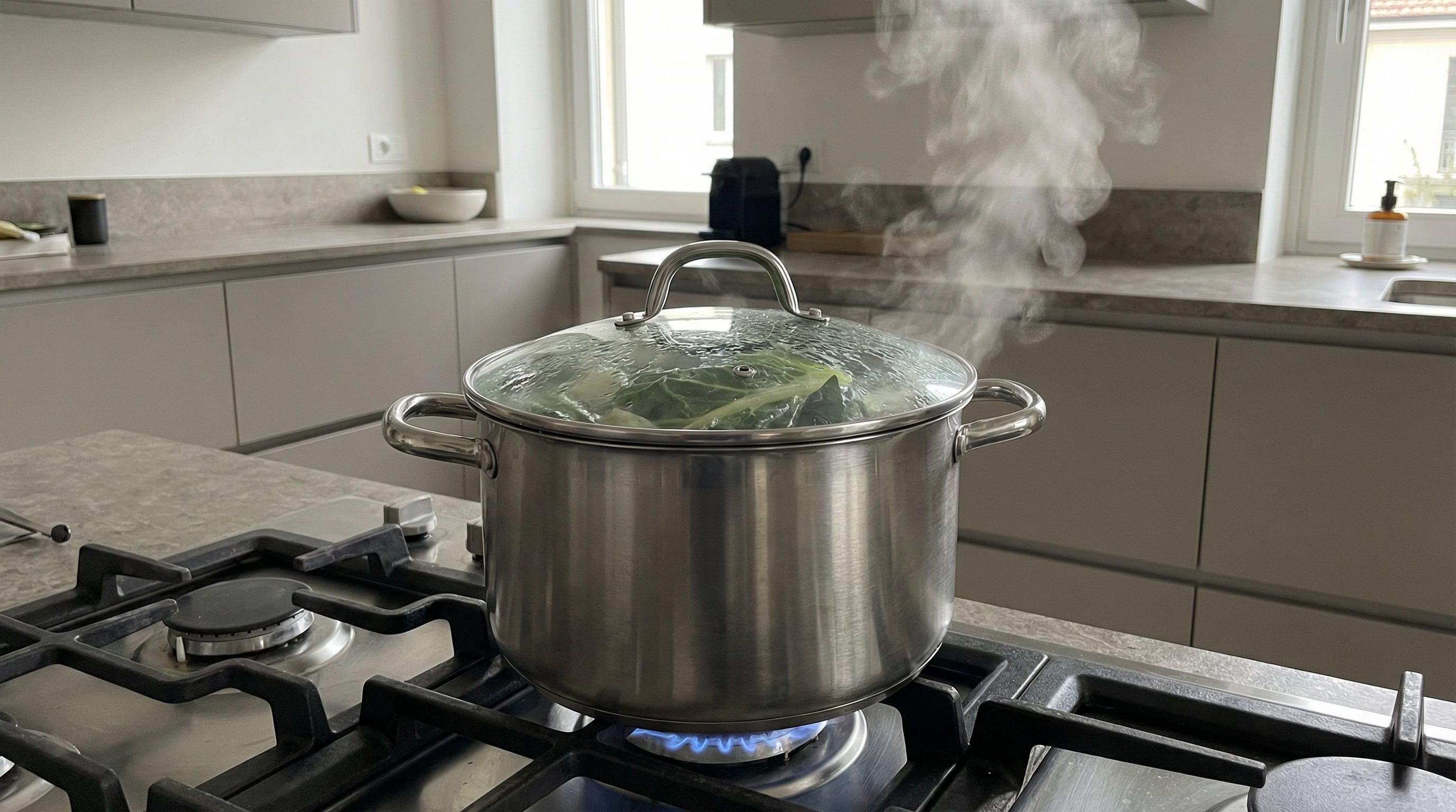 Hervir la acelga es una de las formas de cocción más efectivas para mantener los nutrientes (Imagen Ilustrativa Infobae)