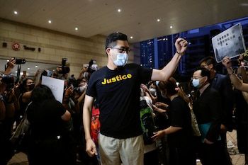 China condenó al activista prodemocracia Lam Cheuk Ting por su participación en las protestas antigubernamentales de 2019 (REUTERS/ARCHIVO)