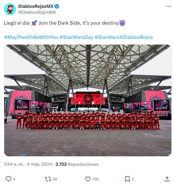 Foto de los Diablos Rojos