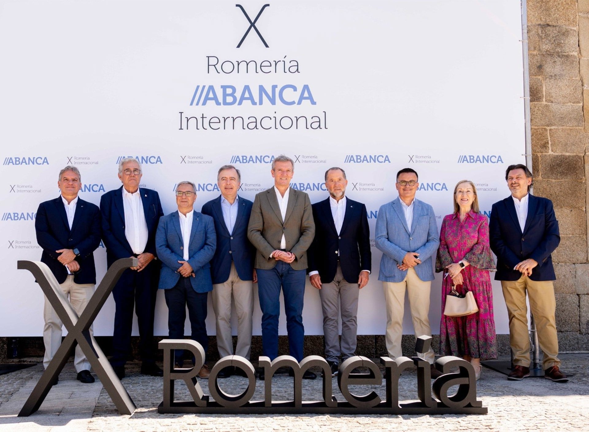 Abanca reúne a 350 personas en su X Romería Internacional, con la representación de empresas "próximas" al territorio