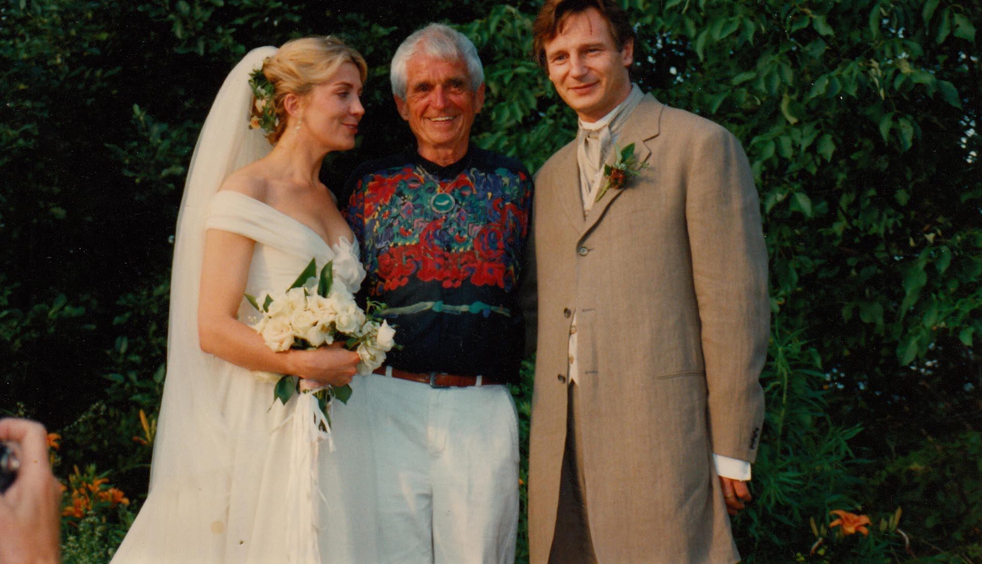 Casamiento entre Liam Neeson y Natasha Richardson (Fuente: Flickr)