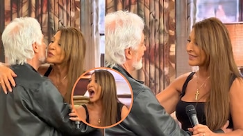 Amparo Grisales se reencontró con su primer esposo, con el que se casó a los 15 años, y recibió un regalo especial por sus 70 años