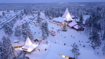 El ambiente mágico de Rovaniemi