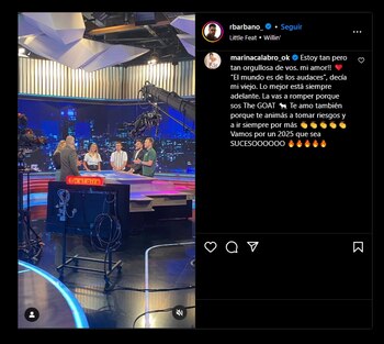 La respuesta de Marina Calabró