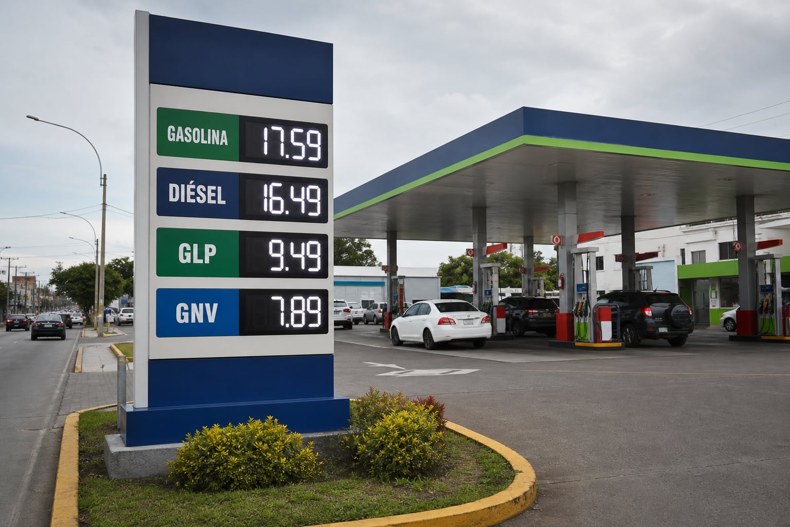 Precio del GNV, GLP, Diésel y gasolina en Perú para hoy, domingo 23 de agosto de 2026