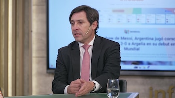 El jefe del PRO en el Senado, Martín Goerling (Fotos: Infobae en Vivo)