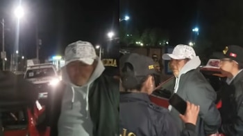 Julio César Manrique Maraví, alias Huaype, escapó de la comisaría de Sicaya tras ser detenido en un megaoperativo contra Los Lechuceros del Centro, banda acusada de delitos graves en la región central - Créditos: Captura de pantalla de Latina.