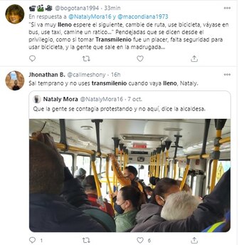 Ciudadanía responde a Claudia López