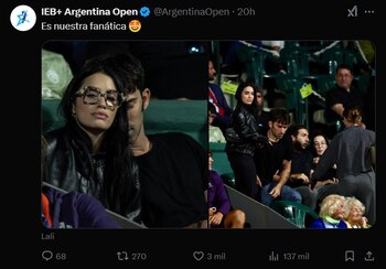 La cuenta oficial del torneo