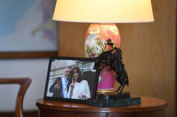 En el despacho de Agustín