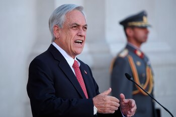 El presidente de Chile, Sebastián