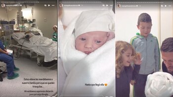 Evangelina mostró los momentos previos