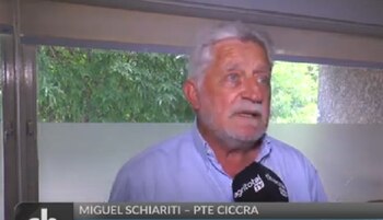 El presidente de CICCRA, Miguel