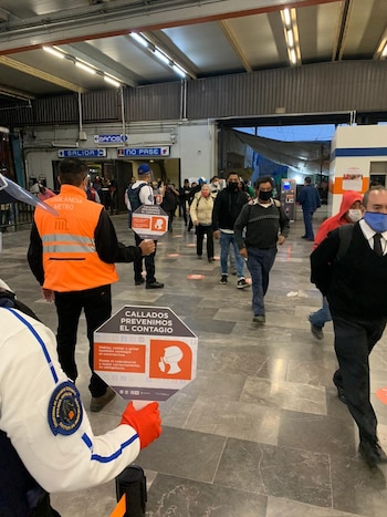“Callados prevenimos el contagio” Metro-México-020620