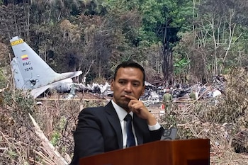 Ministro de Defensa habló sobre el avión Hércules que estaba sin asegurar - crédito Prensa Senado/Colprensa