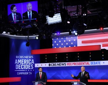 Debate vicepresidencial entre Tim Walz