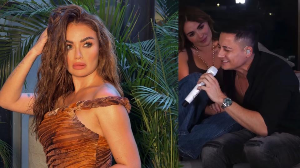 Sara Uribe confirmó su relación con Camilo Méndez con una serenata y un beso en redes sociales
