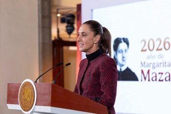 La presidenta Claudia Sheinbaum desde