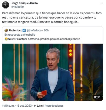 Jorge Enrique Abello respondió a
