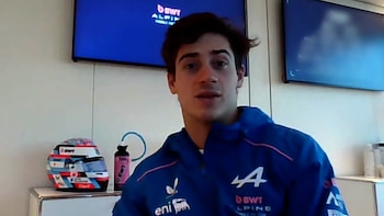 Franco Colapinto habló sobre el