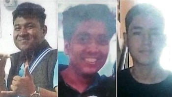 Los cuerpos de los jóvenes