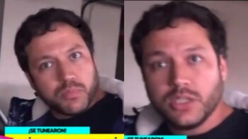 Julián Alexander se molestó con