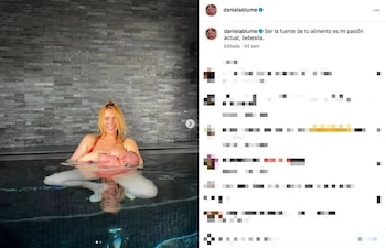 Daniela Blume en una imagen