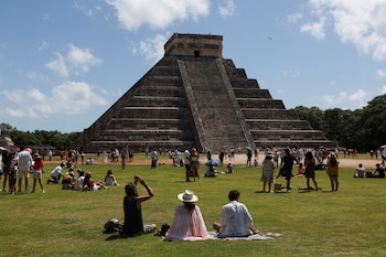 El INAH anuncia la reapertura de Chichén Itzá para el lunes 1 de junio tras llegar a un acuerdo con artesanos locales. REUTERS/Lorenzo Hernandez/File Photo