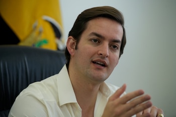 El viceministro ecuatoriano de Gobierno,