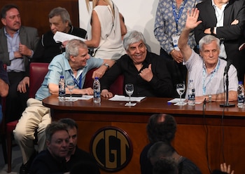 José Luis Lingeri, Hugo Moyano