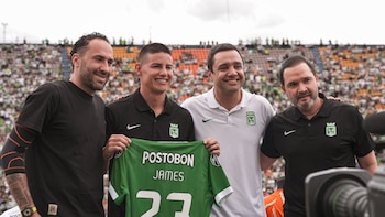 Presentación de James Rodríguez como nuevo jugador de Atlético Nacional: las primeras palabras del historico colombiano: “Esto es un club ganador y yo también lo soy”