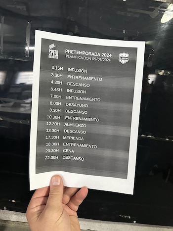 La planificación de la pretemporada