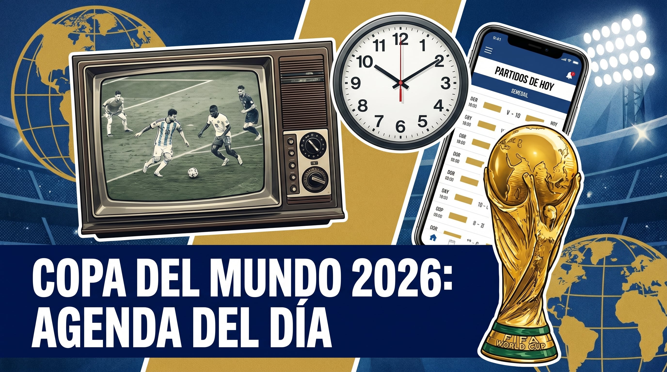 Este martes la actividad de la Copa del Mundo organizada en México, Estados Unidos y Canadá contará con cuatro encuentros (Imagen Ilustrativa Infobae)