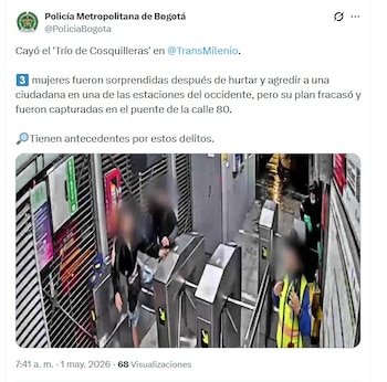 crédito @PoliciaBogota/X