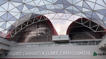 Fachada de la estación de Chamartín-Clara Campoamor en Madrid. (Ministerio de Transportes)