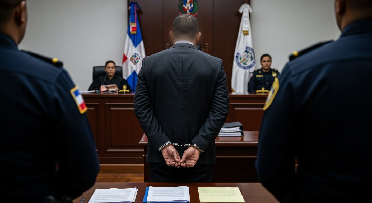 Condenan a 30 años a exteniente por doble homicidio en República Dominicana