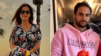 Mónica Sánchez es captada besando