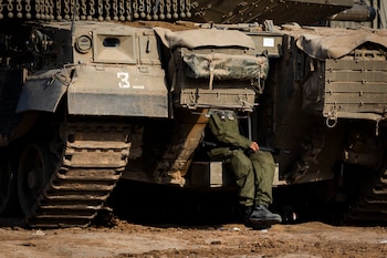 Un soldado del Ejército de