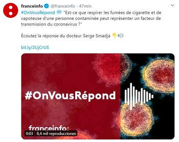 "¿El humo de cigarrillo es