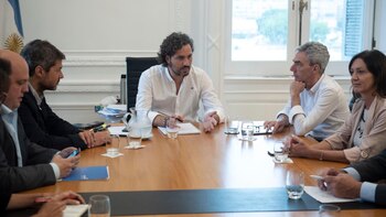 El jefe de Gabinete Santiago