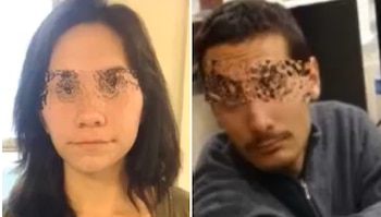 Pamela Soto y Benjamín Serment