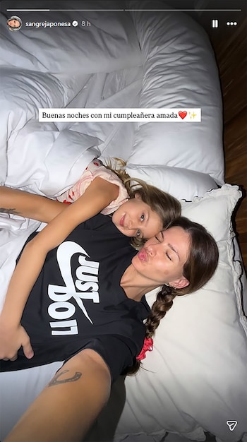 China Suárez compartió una tierna