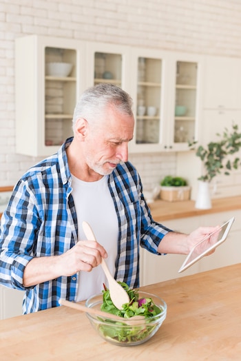 Los vegetales de hoja verde,