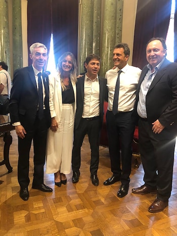 Mario Meoni, Malena Galmarini, Axel