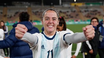 La delantera Mariana Larroquette integra