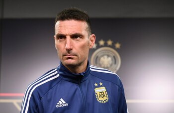 Lionel Scaloni, entrenador de la