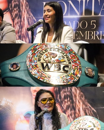 Las boxeadoras darán una exhibición con lo mejor del país sin poner en riesgo sus cinturones.