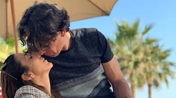 Paz Padilla y su mario, Antonio Juan Vidal, en una imagen de redes sociales. (Instagram @paz_padilla)